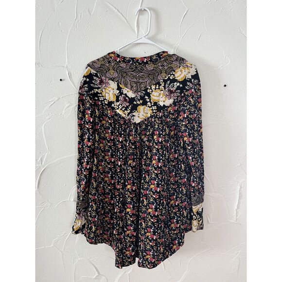 Oversized Free People Floral Top - Picture 2 of 4